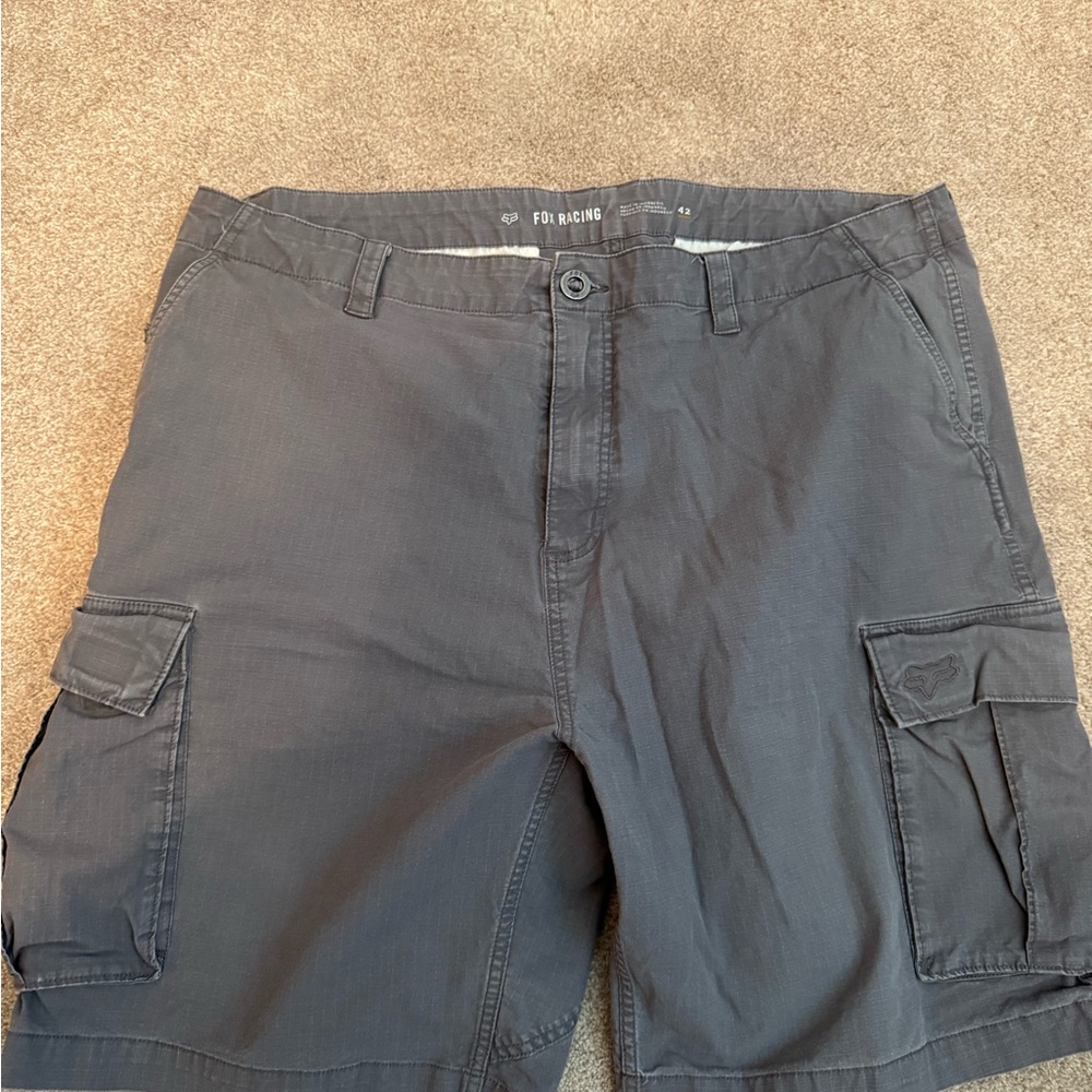 Fox Men's Gray Cargo Shorts